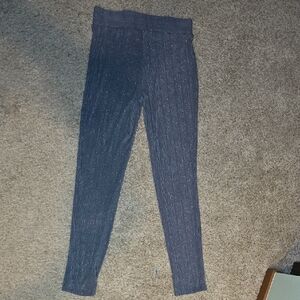 Sparkly Blue Leggings